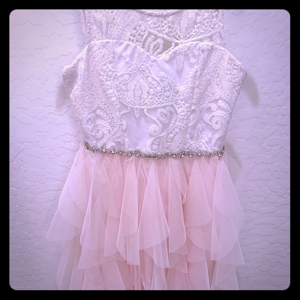 Pale pink dress